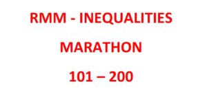 RMM-INEQUALITY